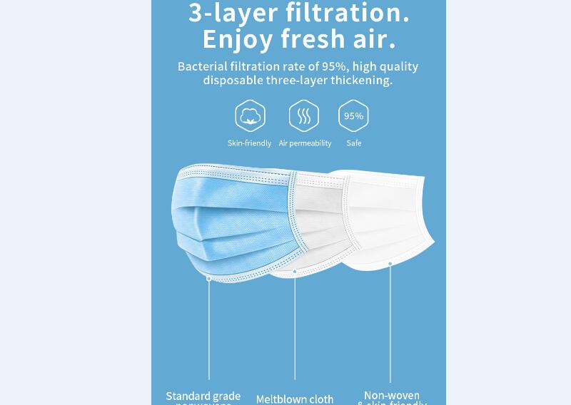 Hot stock provide Disposable medical Mask thermometer